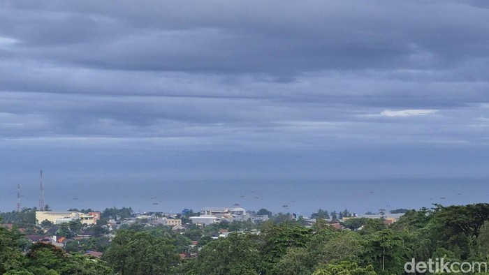 Kondisi langit Sukabumi pagi ini