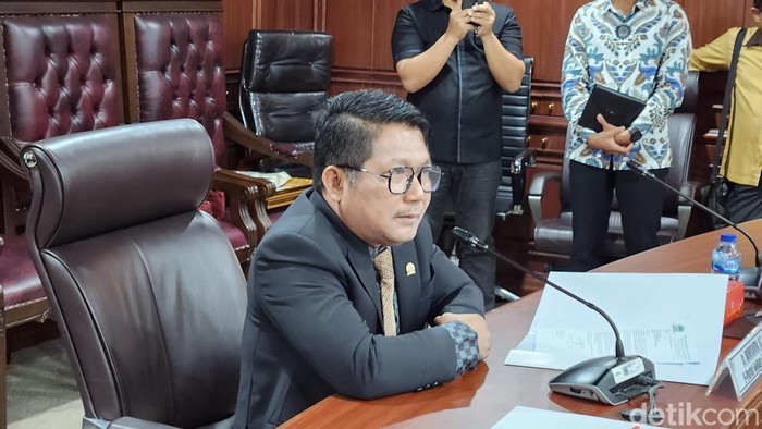 Legislator Golkar Beniyanto. (Adrial Akbar/detikcom).