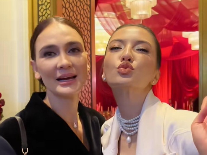 Luna Maya dan Raline Shah