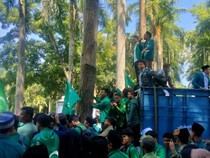 Wabup Sebut Deli Serdang Kabupaten Nahdliyin saat Didemo Kader Al-Washliyah