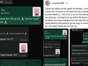 Pelayan Kedai Makan Larang Pembeli Bayar Pakai QR, Ternyata Niat Curang