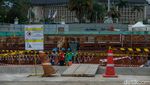 Gaya AHY Tinjau Proyek MRT Thamrin-Monas