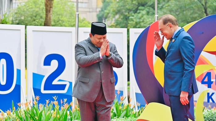 Prabowo dan Anwar Ibrahim