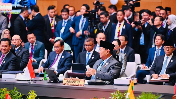 Presiden Prabowo di Konferensi Tingkat Tinggi (KTT) ke-46 ASEAN di Malaysia. (Foto: Laily Rachev - Biro Pers Sekretariat Presiden)