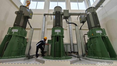 Rumah Pompa Sunter C Jakut Resmi Beroperasi