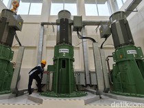 Rumah Pompa Sunter C Jakut Resmi Beroperasi