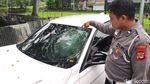 Potret Ringsek BMW Penabrak Mahasiswa UGM hingga Tewas