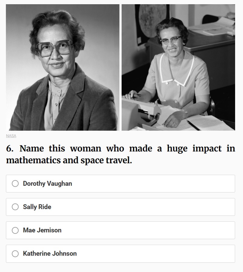 Tidak ada foto selebriti di sini, tapi ada deretan ilmuwan penting di dalamnya. Kalau kamu bisa menebak semuanya dengan benar, wah, wawasanmu luas.