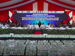 Video: Penyelundupan 2 Ton Sabu Digagalkan di Kepri, 6 Orang Diamankan