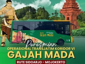 Trans Jatim Koridor VI Sidoarjo-Mojokerto, Ini Rute, Jadwal dan Tarif
