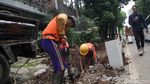 Trotoar di Kawasan Elit Jaksel Kini Ditata