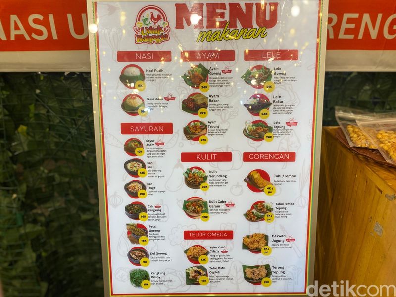 Uduk Bahagia, tempat makan nasi uduk di Tendean