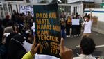 Aksi Mahasiswa Tuntut Penghentian PLTU Babelan Bekasi