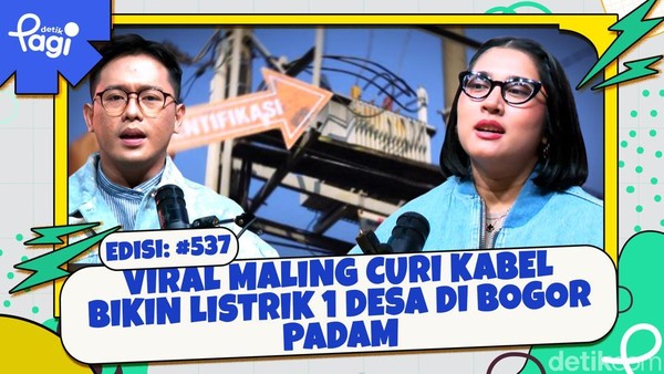 Viral Maling Curi Kabel Bikin Listrik 1 Desa di Bogor Padam
