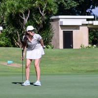 Pada 2021, ia sempat menjajal lapangan golf Trump National Golf Club di Los Angeles. Kala itu, Luna ditemani teman dan rekannya sesama selebriti, Gading Marten. (Foto: Dok. Omega Indonesia)
