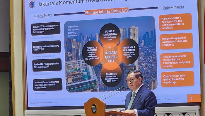 Gubernur Jakarta Pramono Anung (Brigitta Belia/detikcom)