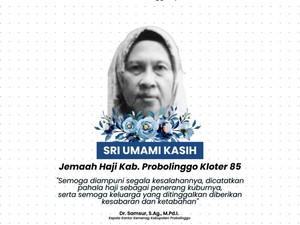 Jamaah Haji Asal Probolinggo Meninggal 1 Jam Sebelum Pesawat Mendarat