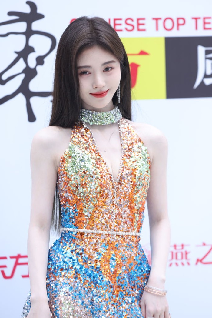SHENZHEN, CHINA - OCTOBER 17: Singer Ju Jingyi attends Vogue Forces of Fashion 2024 event on October 17, 2024 in Shenzhen, Guangdong Province of China. (Photo by VCG/VCG via Getty Images)