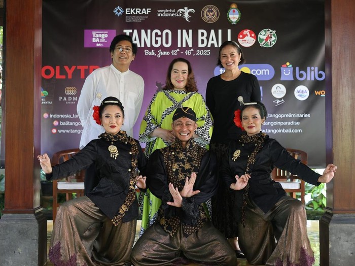 Jumpa pers Tango in Bali 2025 digelar pada Selasa (27/5/2025).