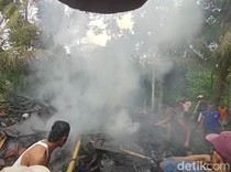 Lupa Matikan Tungku, Rumah Lansia di Tasikmalaya Ludes Terbakar