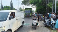 Truk yang menabrak sejumlah kendaraan menewaskan 4 korban di Probolinggo diduga mengalami rem blong.