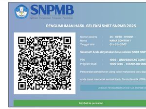 Pengumuman UTBK SNBT 2025 Resmi Dirilis Hari Ini, Cek Hasilnya di Sini!