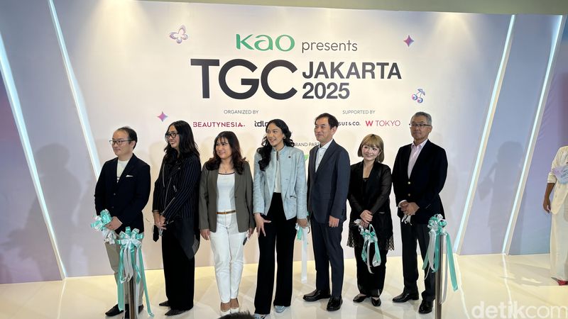 Konferensi pers 'Kao presents TGC Jakarta 2025'