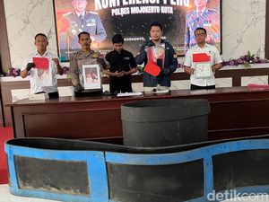 2 Arena Sabung Ayam di Mojokerto Diubrak-abrik Petugas, 5 Orang Ditangkap