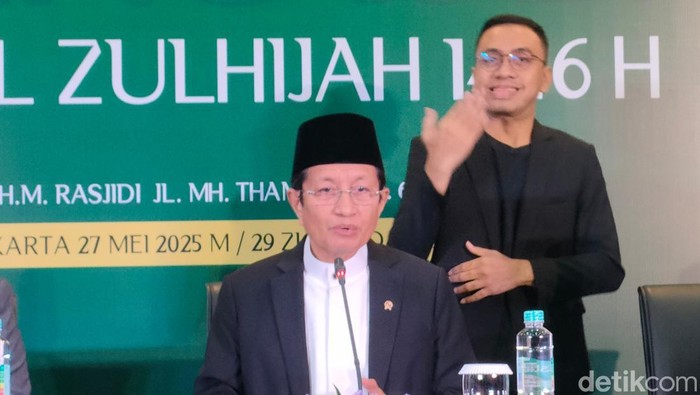 Menteri Agama (Menag) Nasaruddin Umar (Dwi R/detikcom)