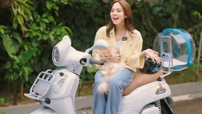 Modifikasi Fazzio Hybrid gaya Zee eks JKT48 Modifikasi Fazzio Hybrid gaya Zee eks JKT48