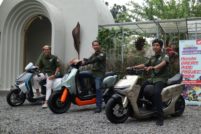 Modifikasi motor listrik Honda
