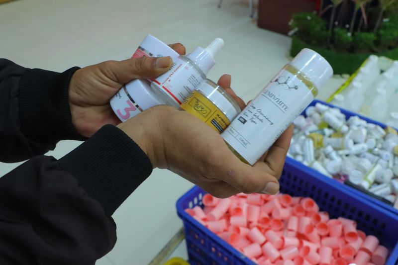 Pabrik Skincare Palsu di Bekasi