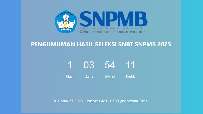 Pengumuman UTBK SNBT 2025