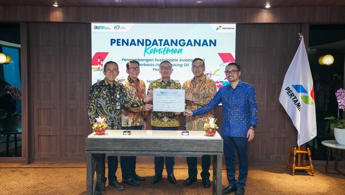 Pertamina Kembangkan Proyek Avtur Berbahan Minyak Jelantah