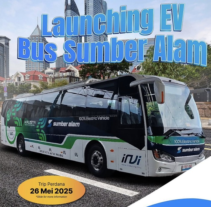 PO Sumber Alam luncurkan layanan bus listrik untuk trayek Yogyakarta-Bekasi