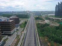 Sumbu Kebangsaan Sisi Timur IKN Rampung, Istana-Jalan Nasional Tersambung