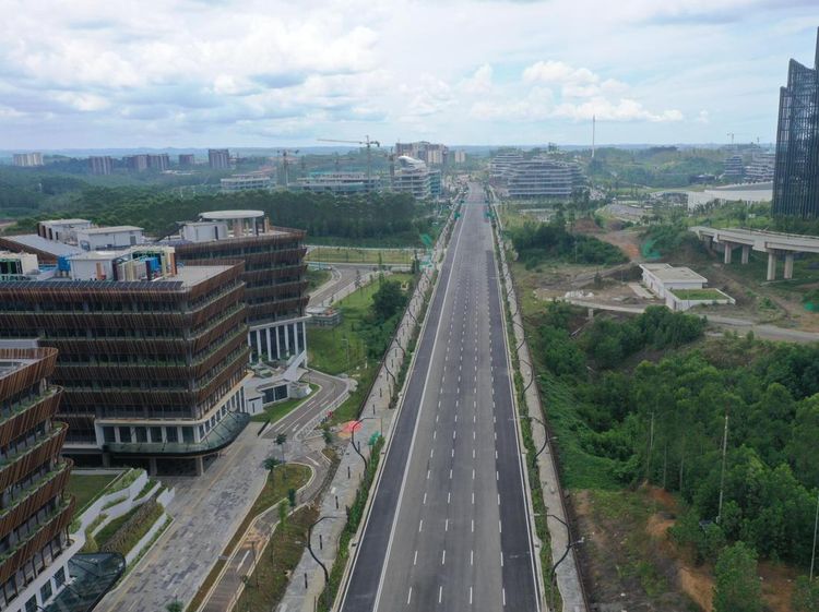 Rampung! Ini Penampakan Jalan Sumbu Kebangsaan IKN Sisi Timur