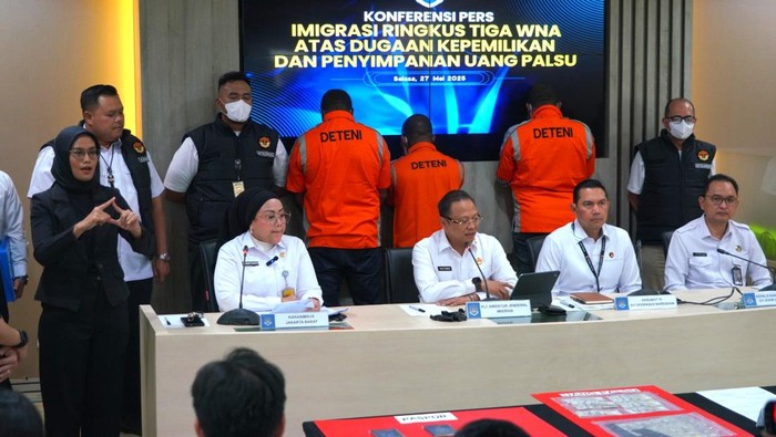 Tiga WNA ditangkap terkait dugaan kepemilikan uang palsu (dok istimewa)