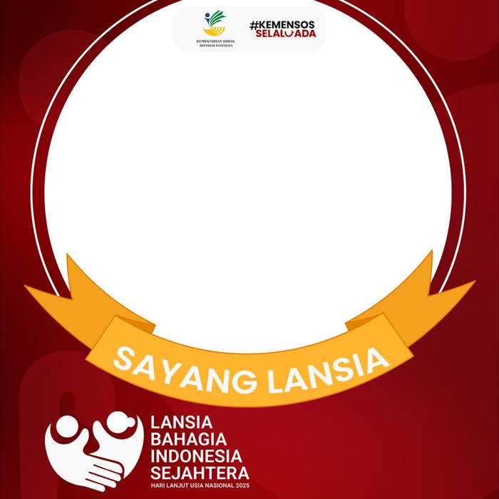 Twibbon Hari Lansia Nasional 2025