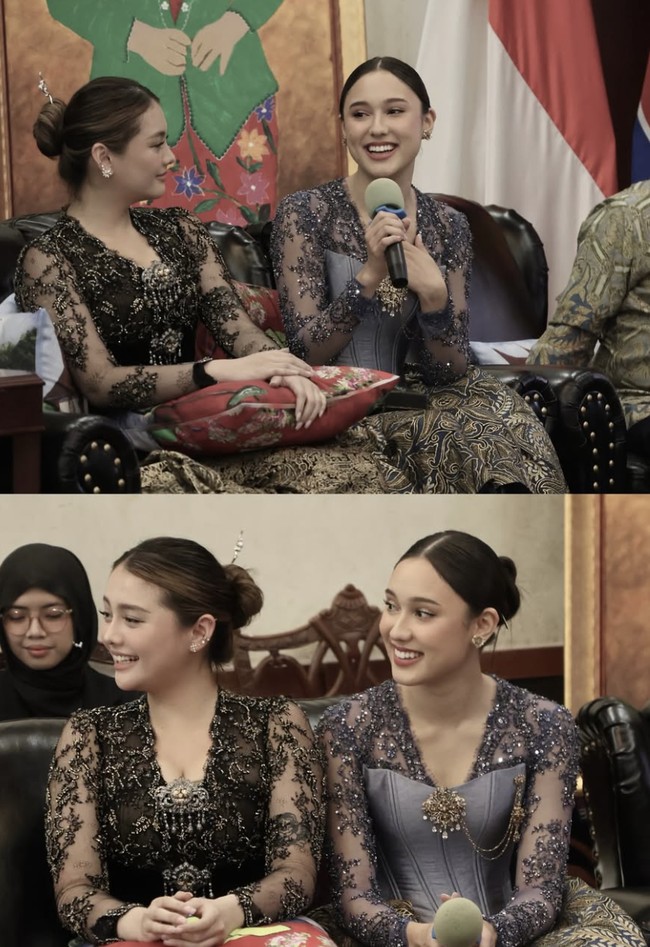 Aktris muda Yasmin Napper mencuri perhatian dengan penampilan anggun berkebaya saat berada di Beijing, China. Bukan tanpa alasan, aktris 21 tahun itu menghadiri peluncuran trailer film Assalamualaikum Beijing 2: Lost in Ningxia, yang diperankan olehnya.  Foto: dok. Instagram @yasminnapper