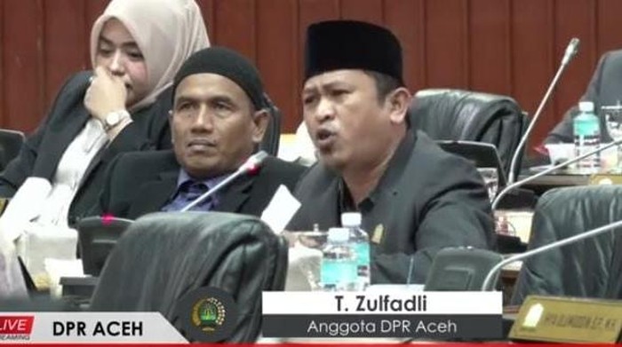 Anggota DPR Aceh, T Zulfadli. (Istimewa)