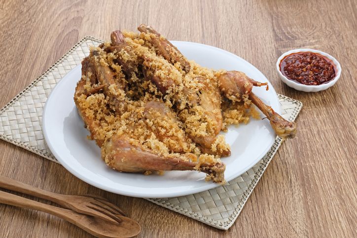 tips membuat kremesan ayam goreng yang enak dan halal