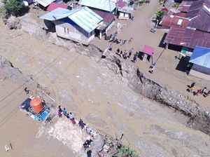 Horor Banjir Bandang di Donggala Tewaskan 2 Orang-350 Rumah Terdampak