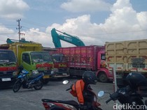 Penampakan Truk-Ekskavator Disita Usai Bareskrim Gerebek Tambang di Klaten