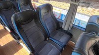 Untuk harga tiketnya, PO Sumber Alam membanderolnya Rp 170 ribu saja. Bus berukuran maxi ini dilengkapi 40 kursi yang diklaim nyaman dan juga dilengkapi AC. Namun sayangnya, bus ini belum dilengkapi fasilitas toilet. Buat rutenya sendiri, layanan bus ini menggunakan jalur selatan. Foto: Dok. PO Sumber Alam