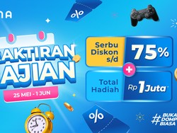 Traktir Gajian di DANA, Ada Diskon Top Up Game-Belanja Online hingga 75%