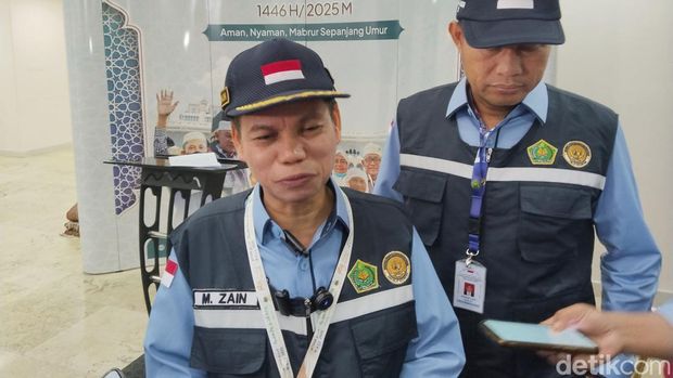 Direktur Pelayanan Haji Dalam Negeri Kemenag, Muhammad Zain