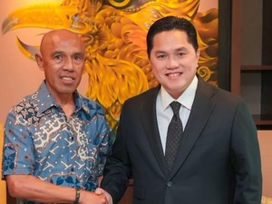 Erick Thohir Bertemu Simon Tahamata, Titip Harapan Ini