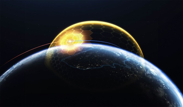Ilustrasi Golden Dome