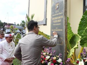 Kapolda Bali Resmikan Gedung Baru Polsek Ubud